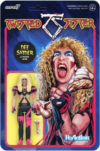 Twisted Sister  ReAction Actionfigur Dee Snider 10 cm termékfotó