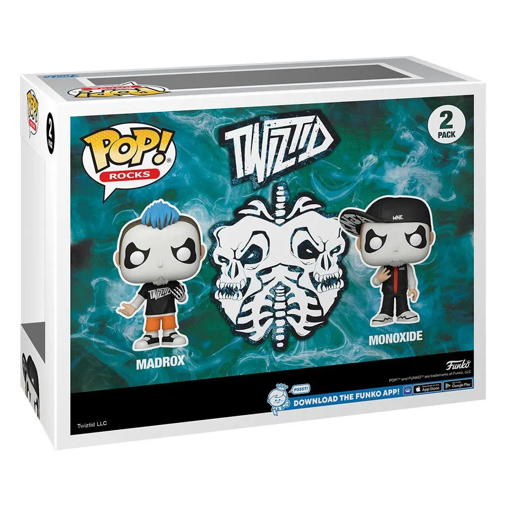 Twiztid POP! Rocks Vinyl Figurn 2er Pack Jamie Madrox & Monoxide 9 cm termékfotó