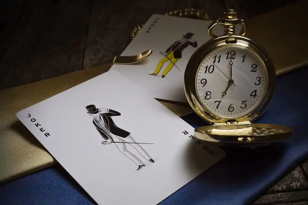 Tycoon Spielkarten Blau Produktfoto