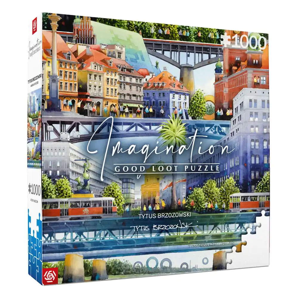 Tytus Brzozowski Imagination Puzzle Warsaw Bridges (1000 Teile) termékfotó