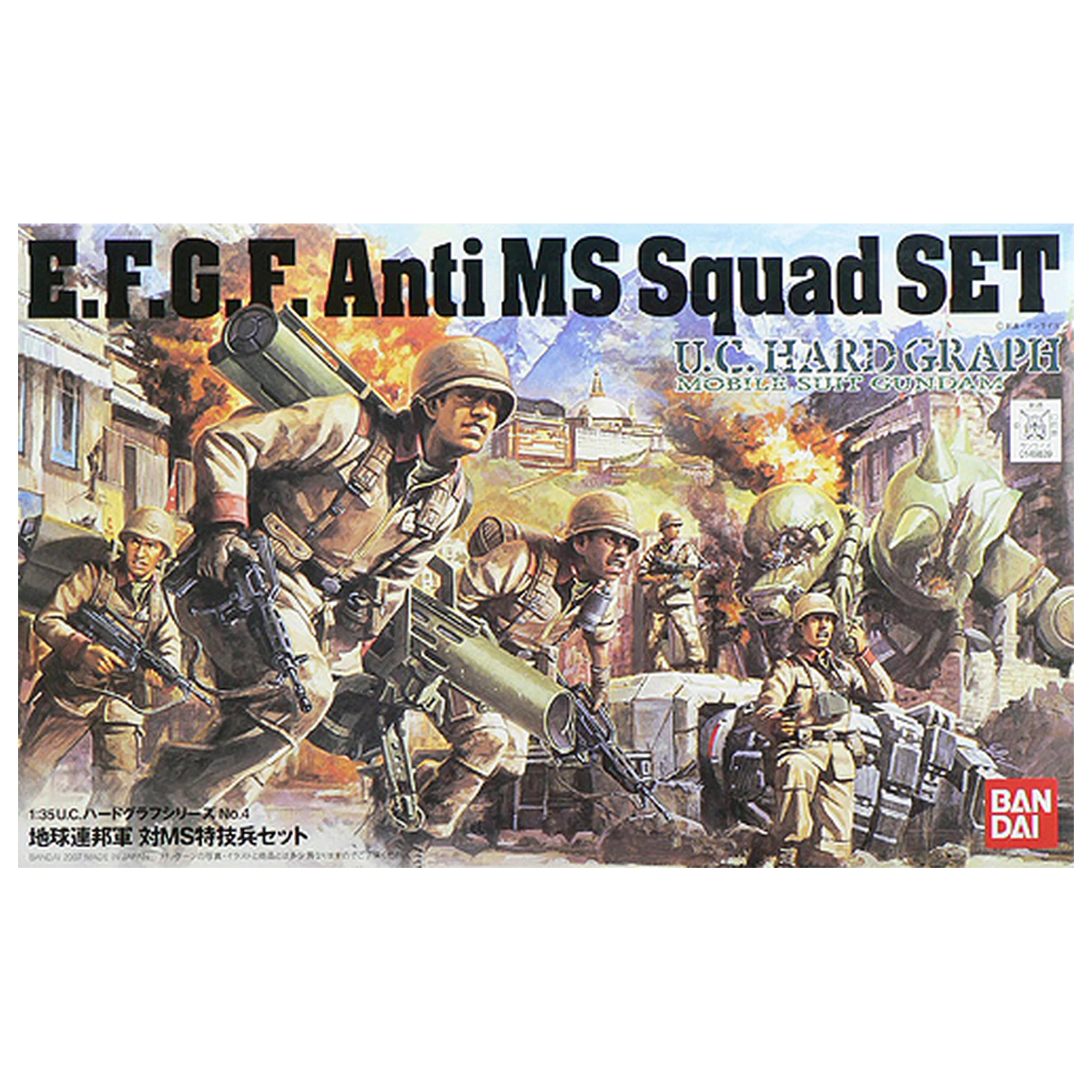 U.C. Hard Graph 1/35 Mobile Suit Gundam E.F.F.G. Anti MS Einheit Produktfoto