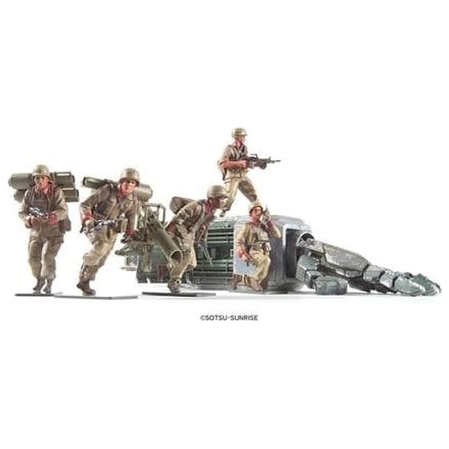 U.C. Hard Graph 1/35 Mobile Suit Gundam E.F.F.G. Anti MS Einheit Produktfoto