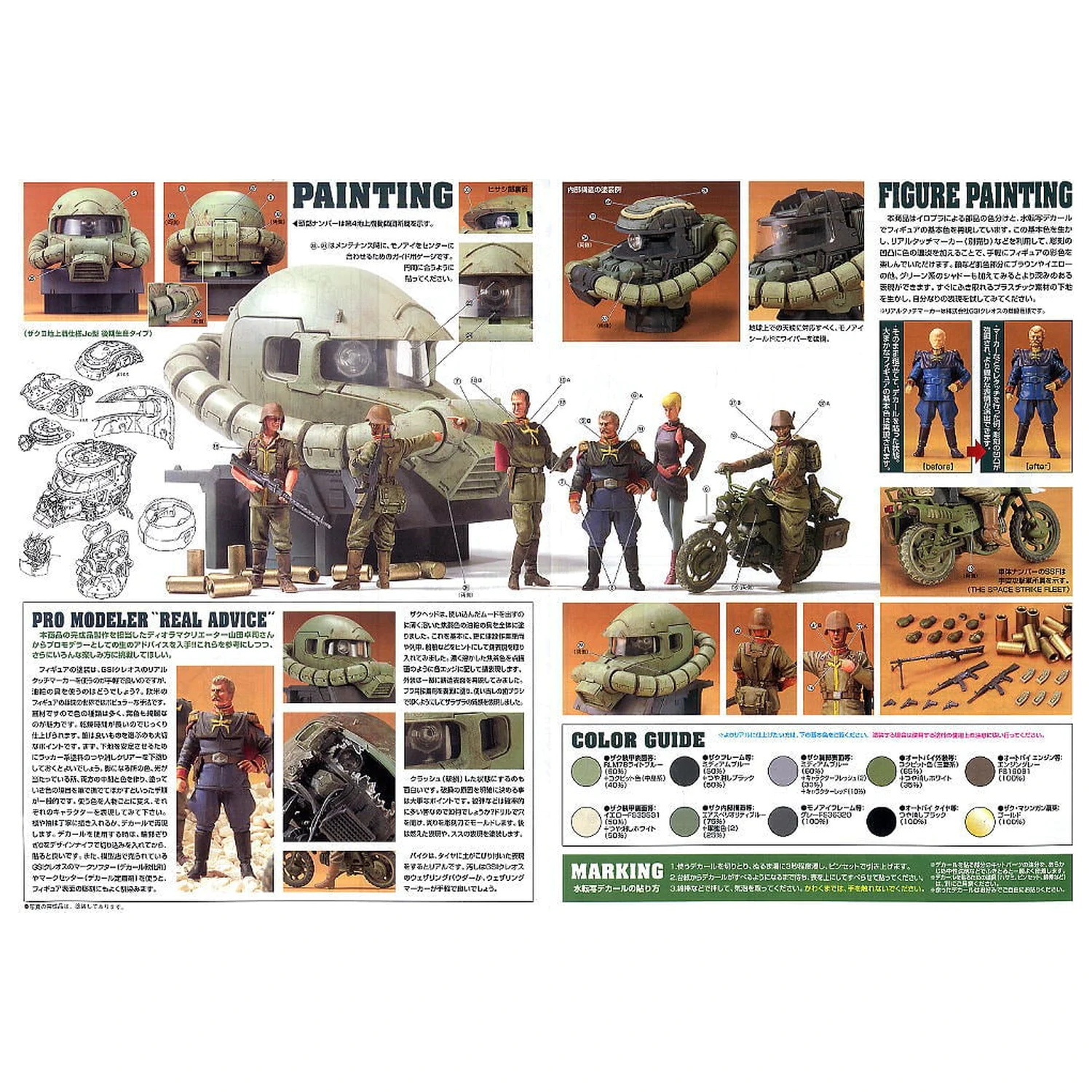 U.C. Hard Graph 1/35 Mobile Suit Gundam Ramba Ral Commando Set Produktfoto