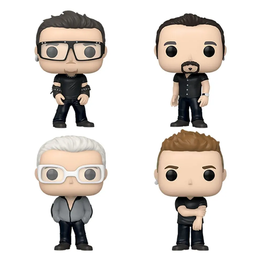 U2 POP! Albums DLX Vinyl Figuren 4er-Pack POP 9 cm termékfotó