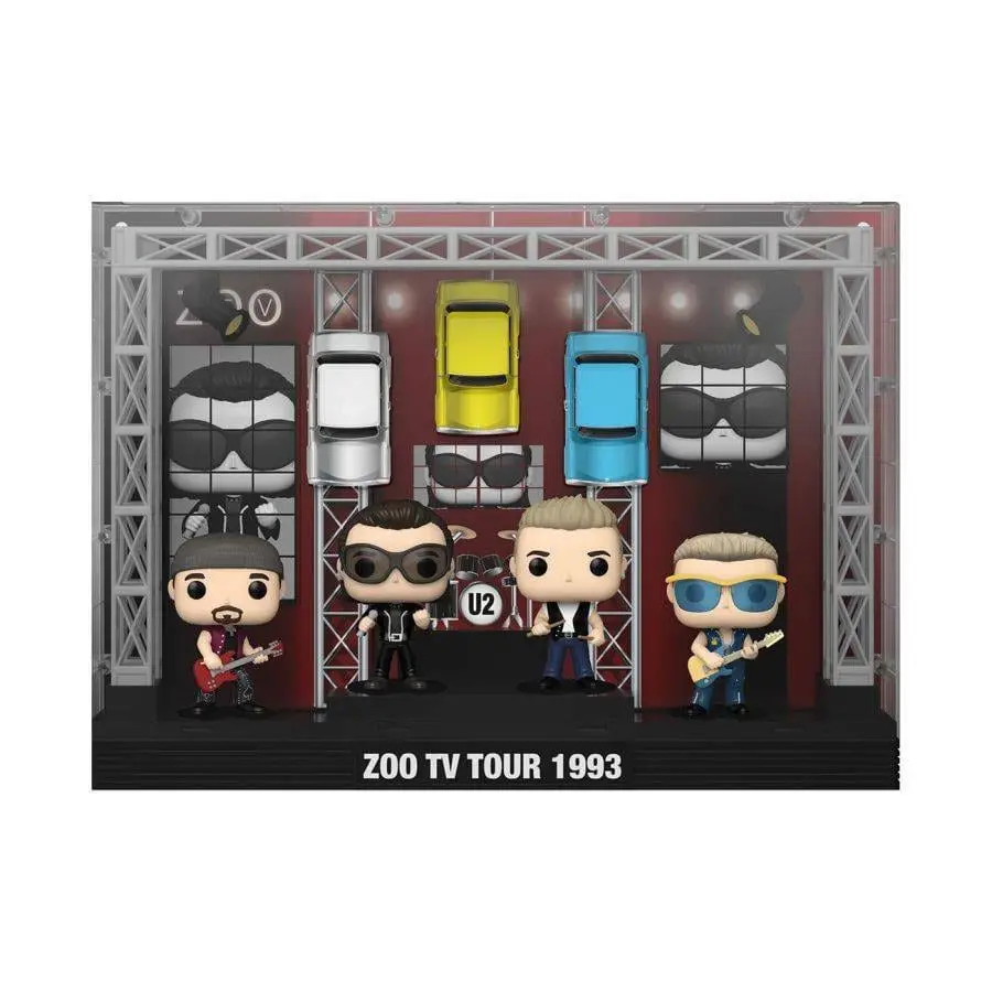 U2 POP! Moments DLX Vinyl Figuren 4er-Pack Zoo TV 1993 Tour 9 cm termékfotó