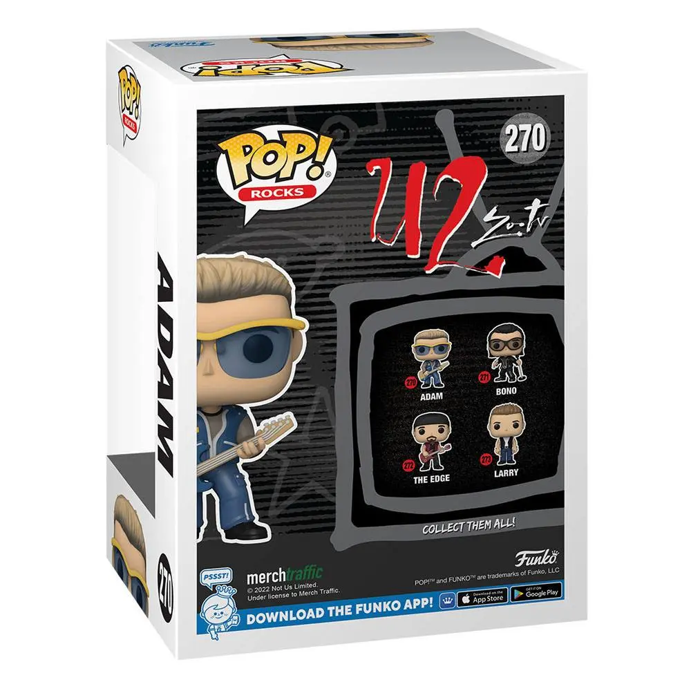 U2 POP! Rocks Vinyl Figur Zoo TV Adam 9 cm termékfotó