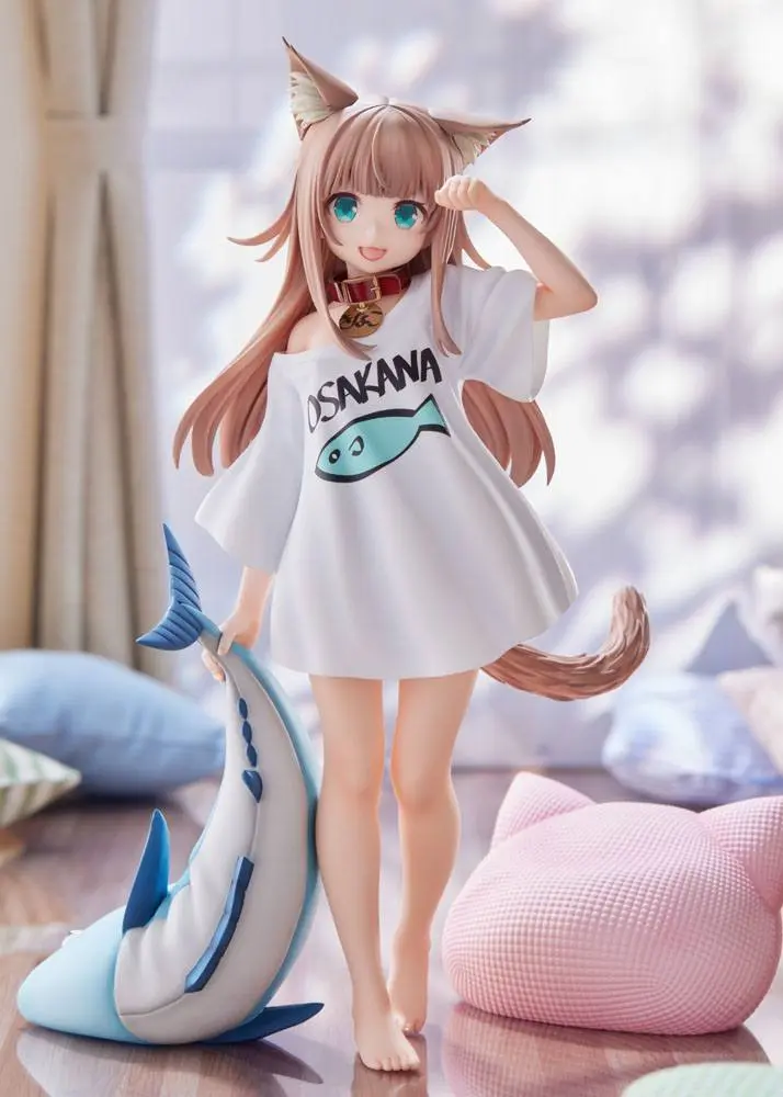 My Cat Is a Kawaii Girl Statue 1/6 Kinako Good Morning Ver. Limited Edition 21 cm Produktfoto