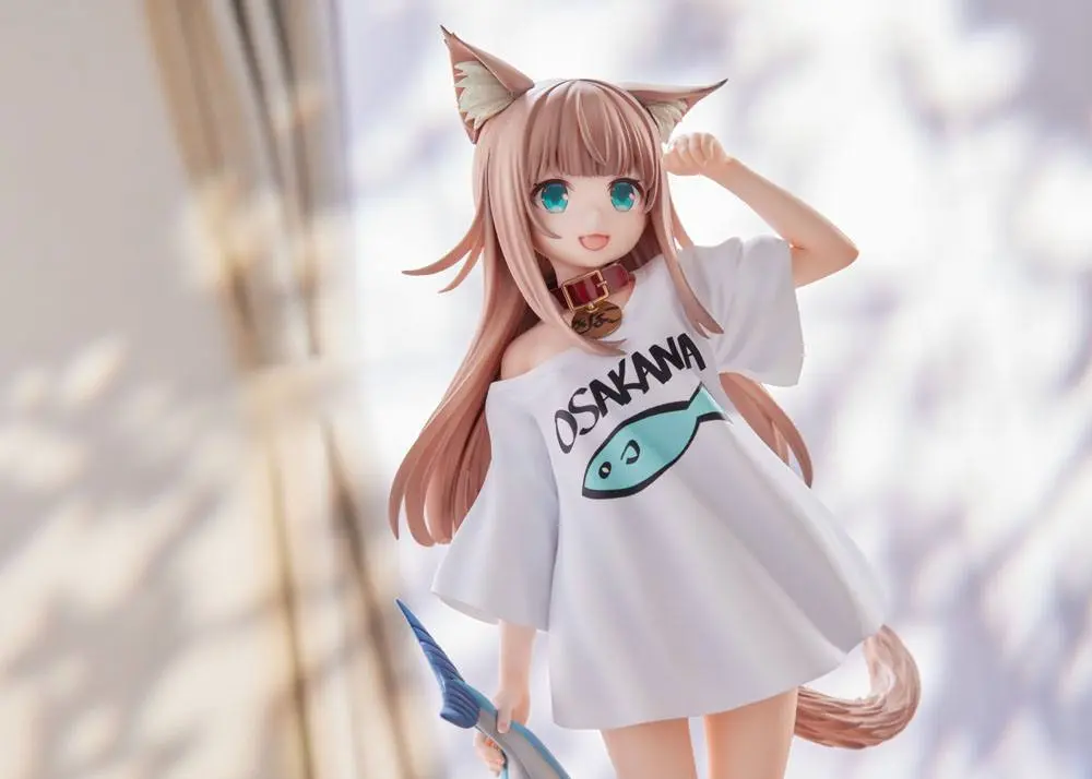 My Cat Is a Kawaii Girl Statue 1/6 Kinako Good Morning Ver. Limited Edition 21 cm Produktfoto