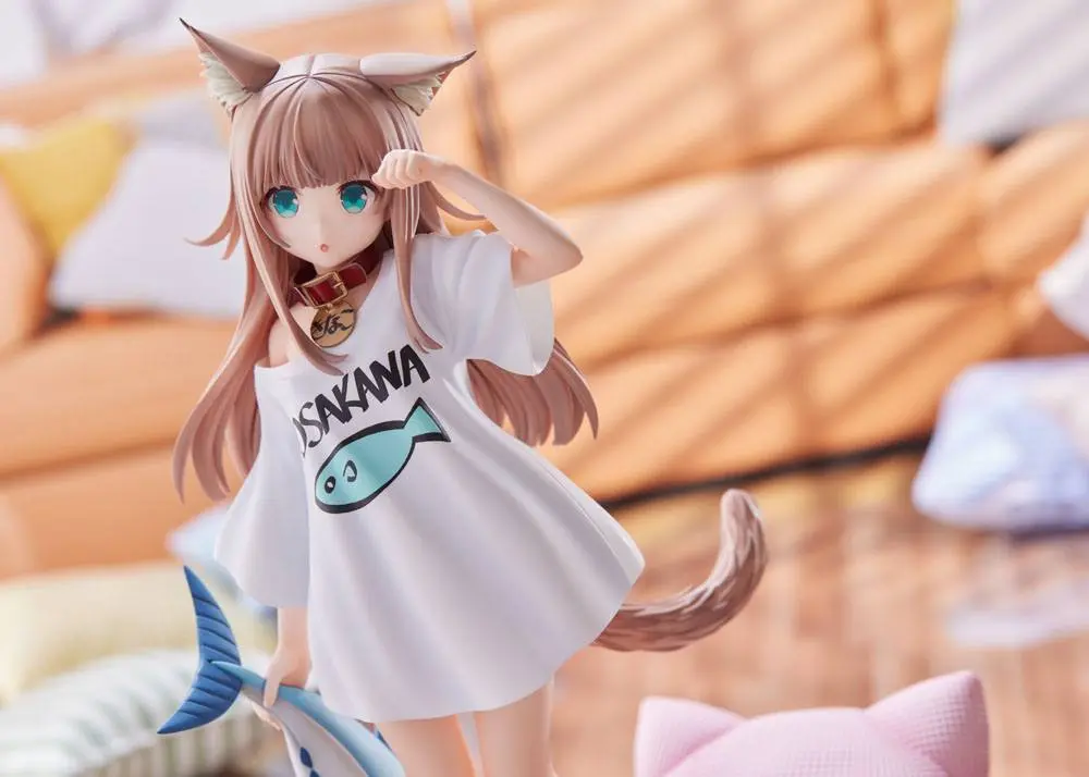 My Cat Is a Kawaii Girl Statue 1/6 Kinako Good Morning Ver. Limited Edition 21 cm Produktfoto