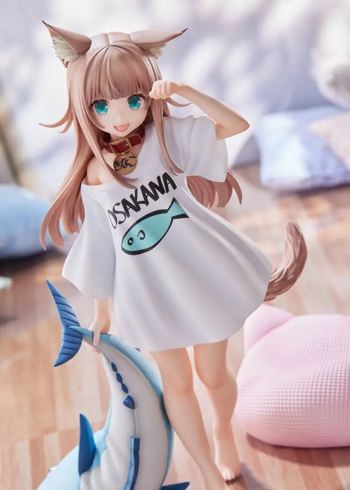 My Cat Is a Kawaii Girl Statue 1/6 Kinako Good Morning Ver. Limited Edition 21 cm Produktfoto
