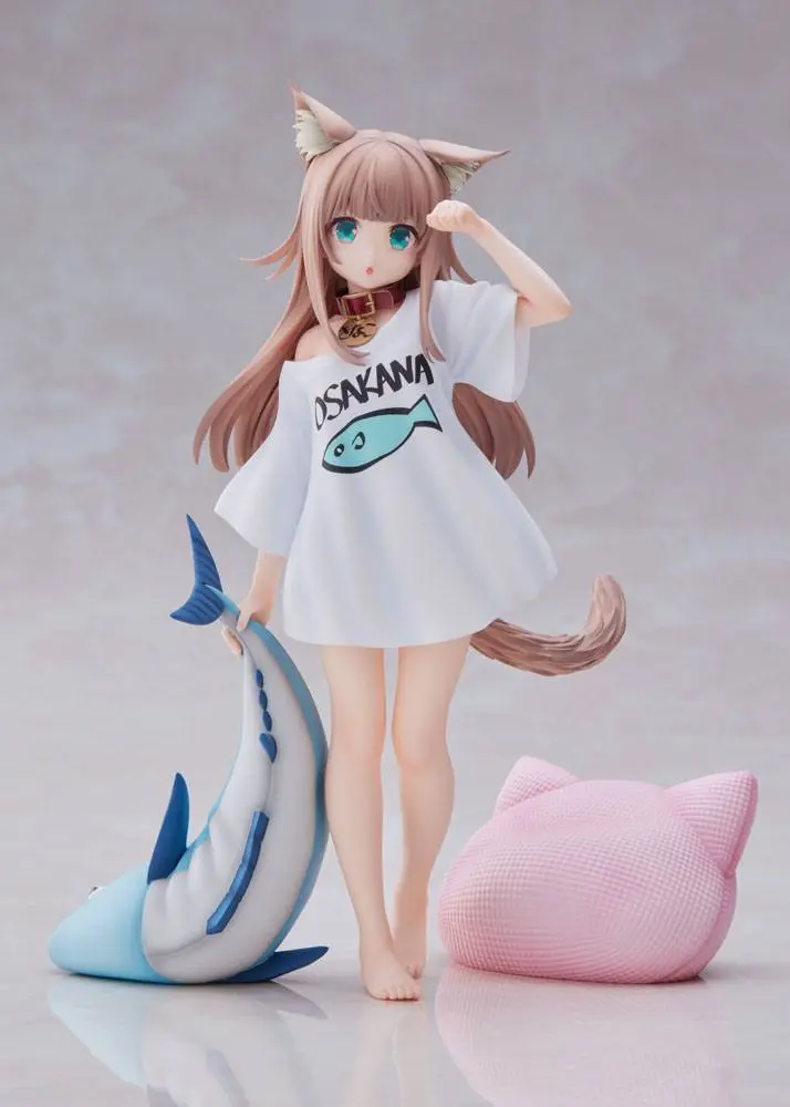 My Cat Is a Kawaii Girl Statue 1/6 Kinako Good Morning Ver. Limited Edition 21 cm Produktfoto
