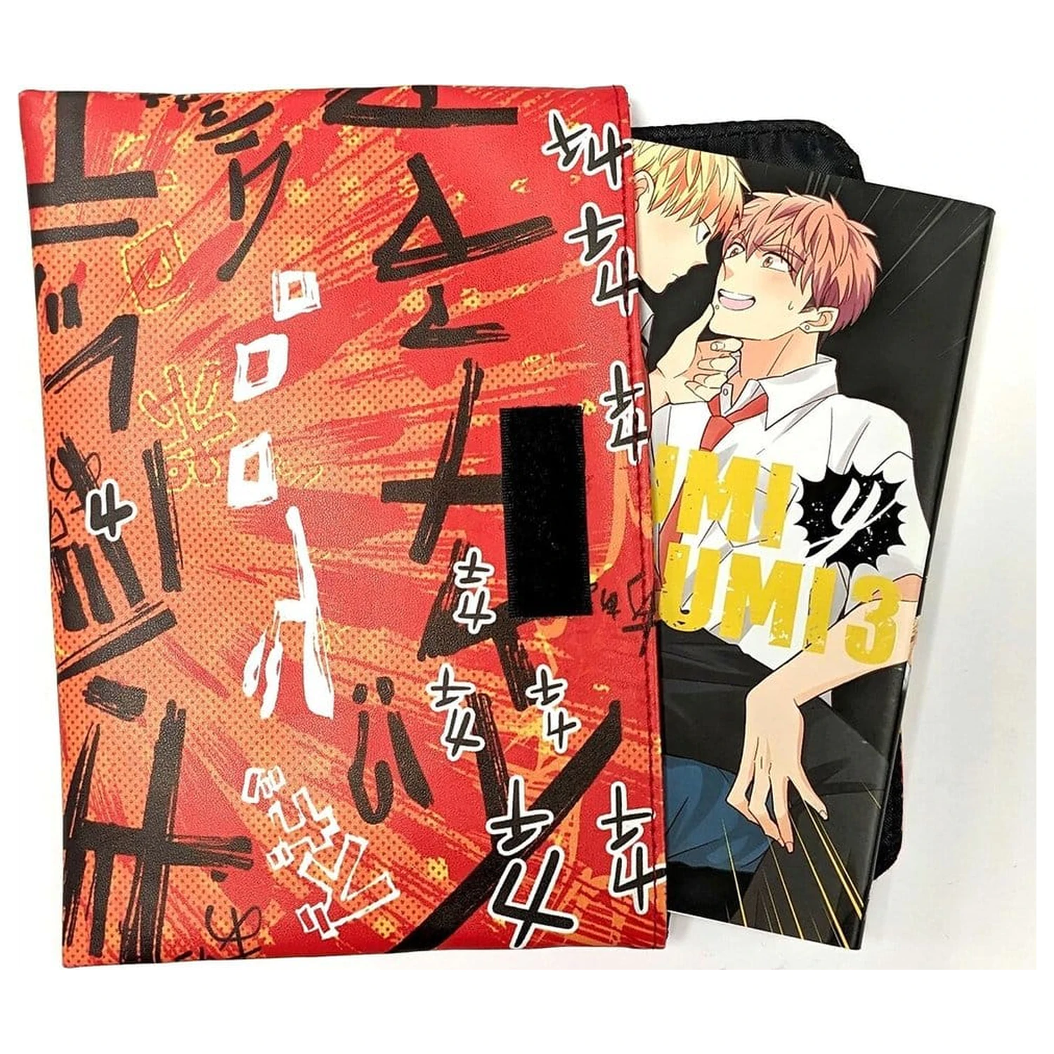 Uchiwa Manga Einband Kanjis 24 cm Produktfoto