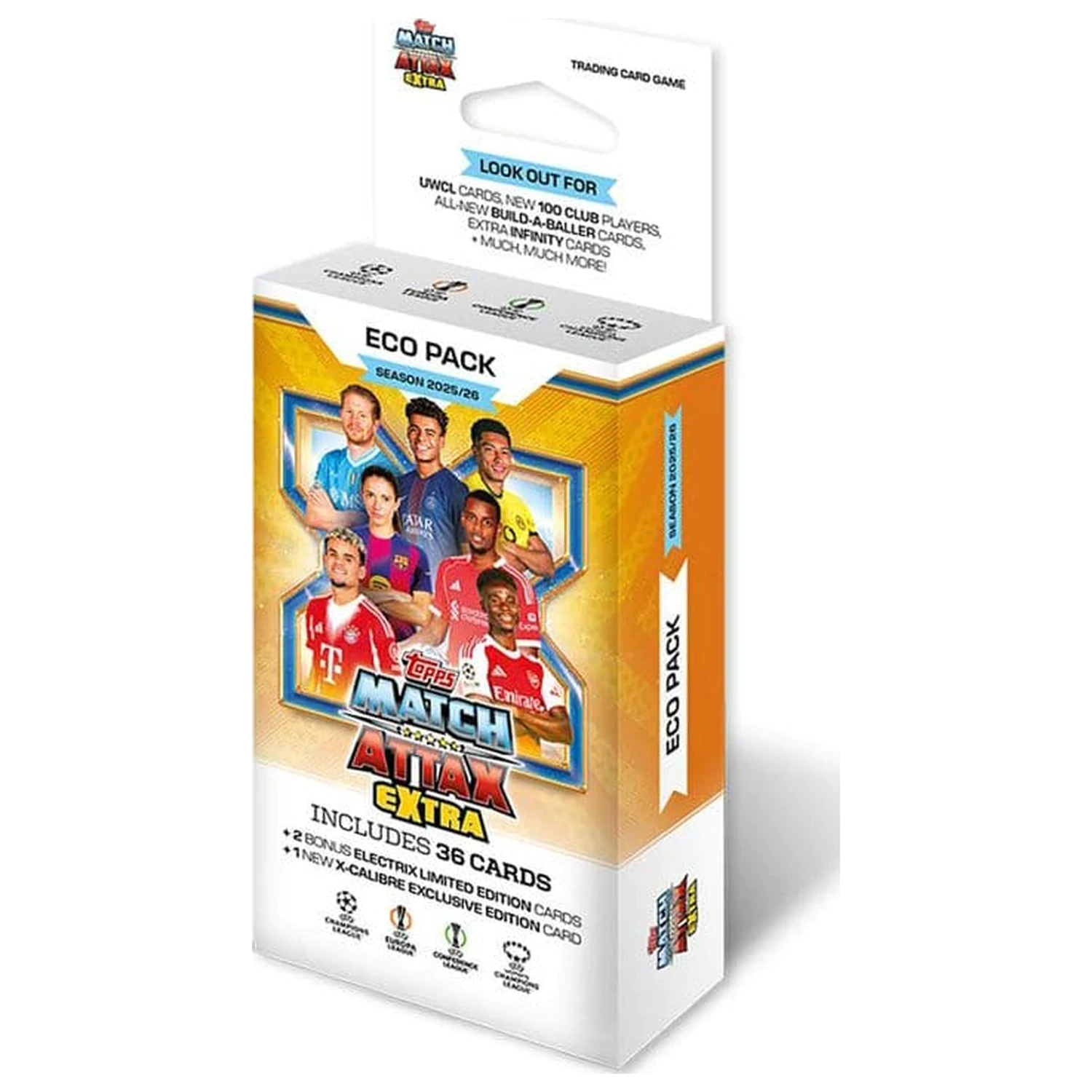 UEFA Champions League Match Attax Extra Sammelkarten 2025/26 Eco Pack Produktfoto