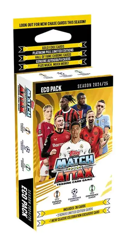 UEFA Club Competitions Match Attax TCG Saison 2024/25 Eco Pack *Deutsche Version* Produktfoto