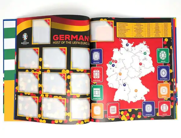 UEFA EURO 2024 Sticker Collection Album Hardcover Produktfoto