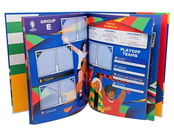 UEFA EURO 2024 Sticker Collection Album Hardcover Produktfoto