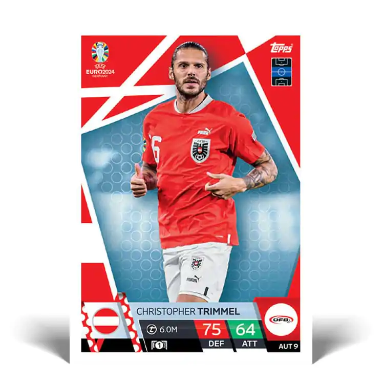 UEFA EURO 2024 Trading Cards Eco Pack Produktfoto