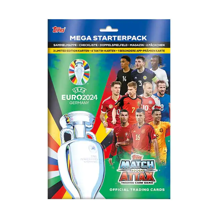 UEFA EURO 2024 Trading Cards Mega Starterpack *Deutsche Edition* termékfotó