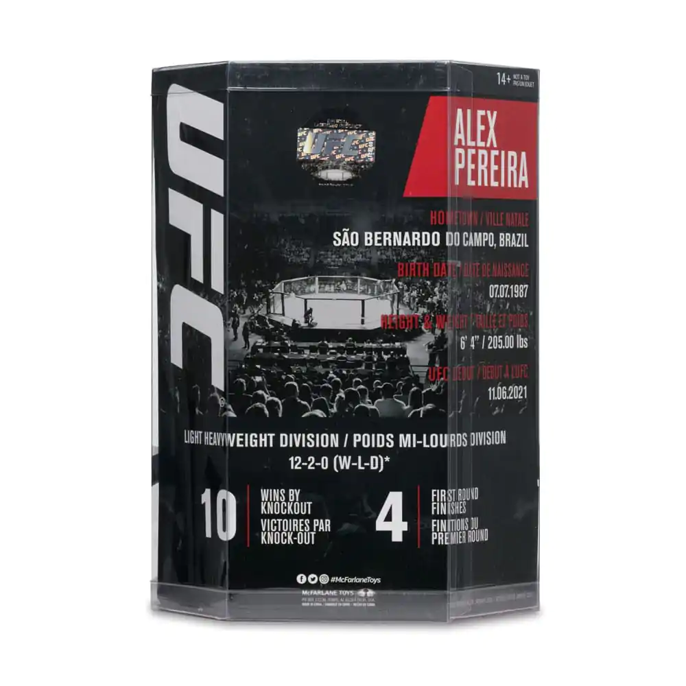 UFC Posed PVC Statue Alex Pereira 18 cm Produktfoto