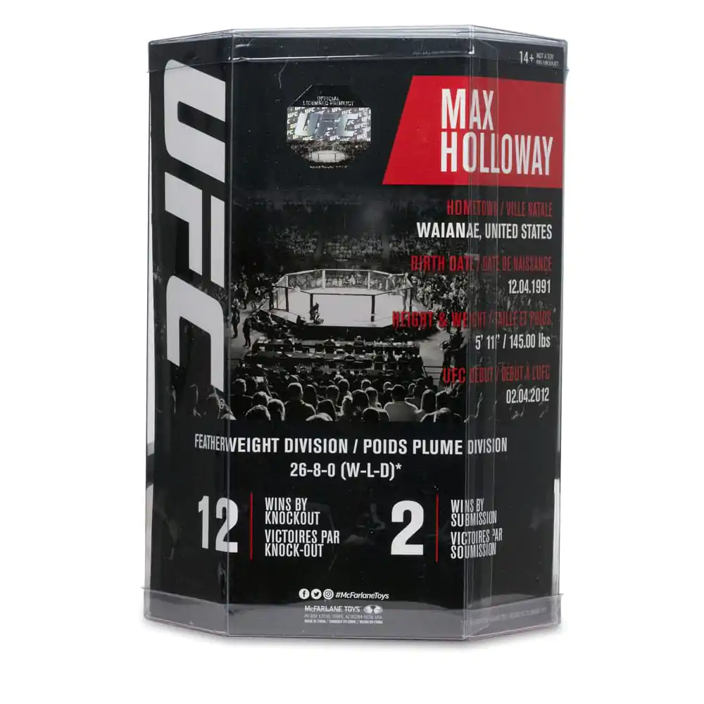 UFC Posed PVC Statue Max Holloway 18 Zentimeter Produktfoto