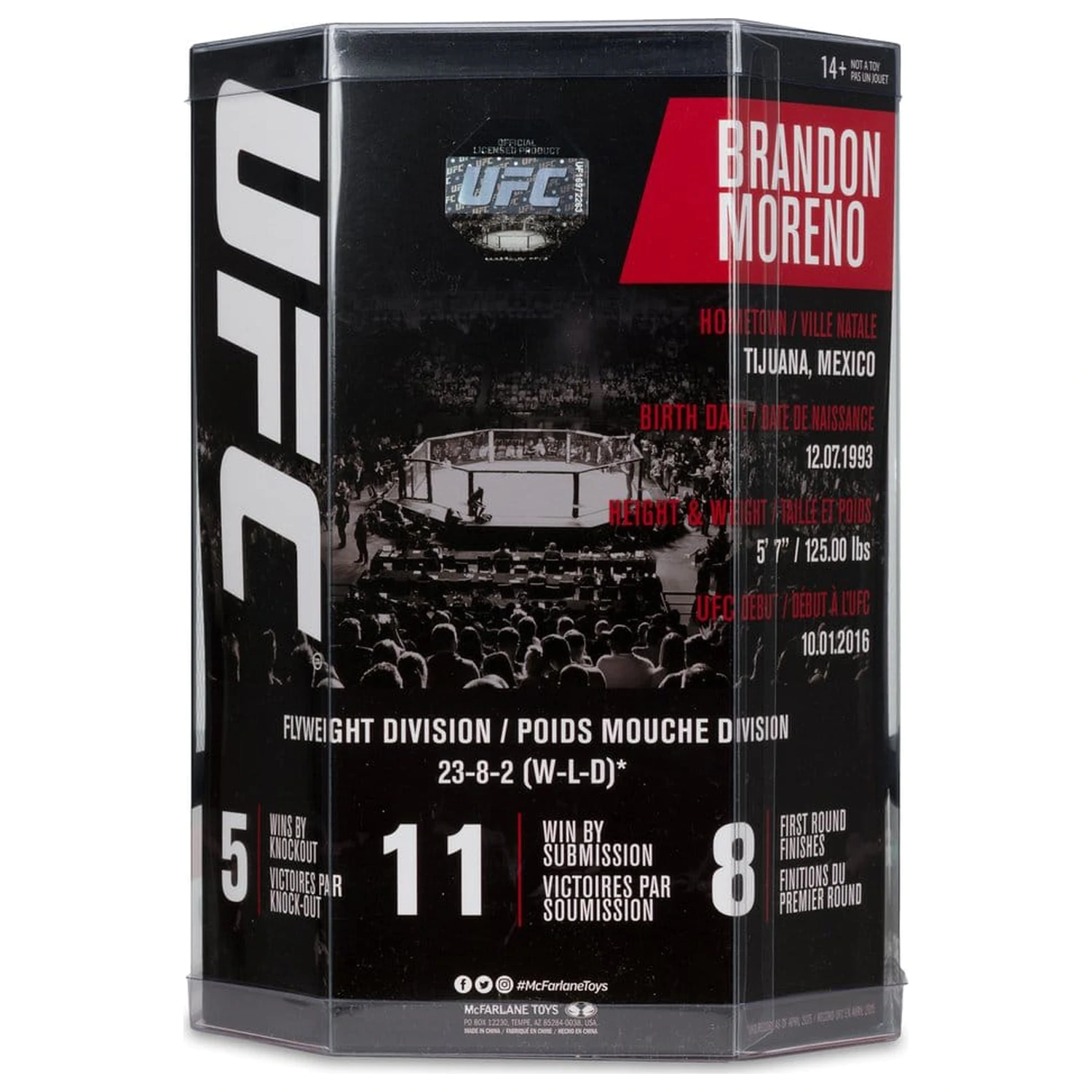 UFC Posed PVC Statue Brandon Moreno 16 cm Produktfoto