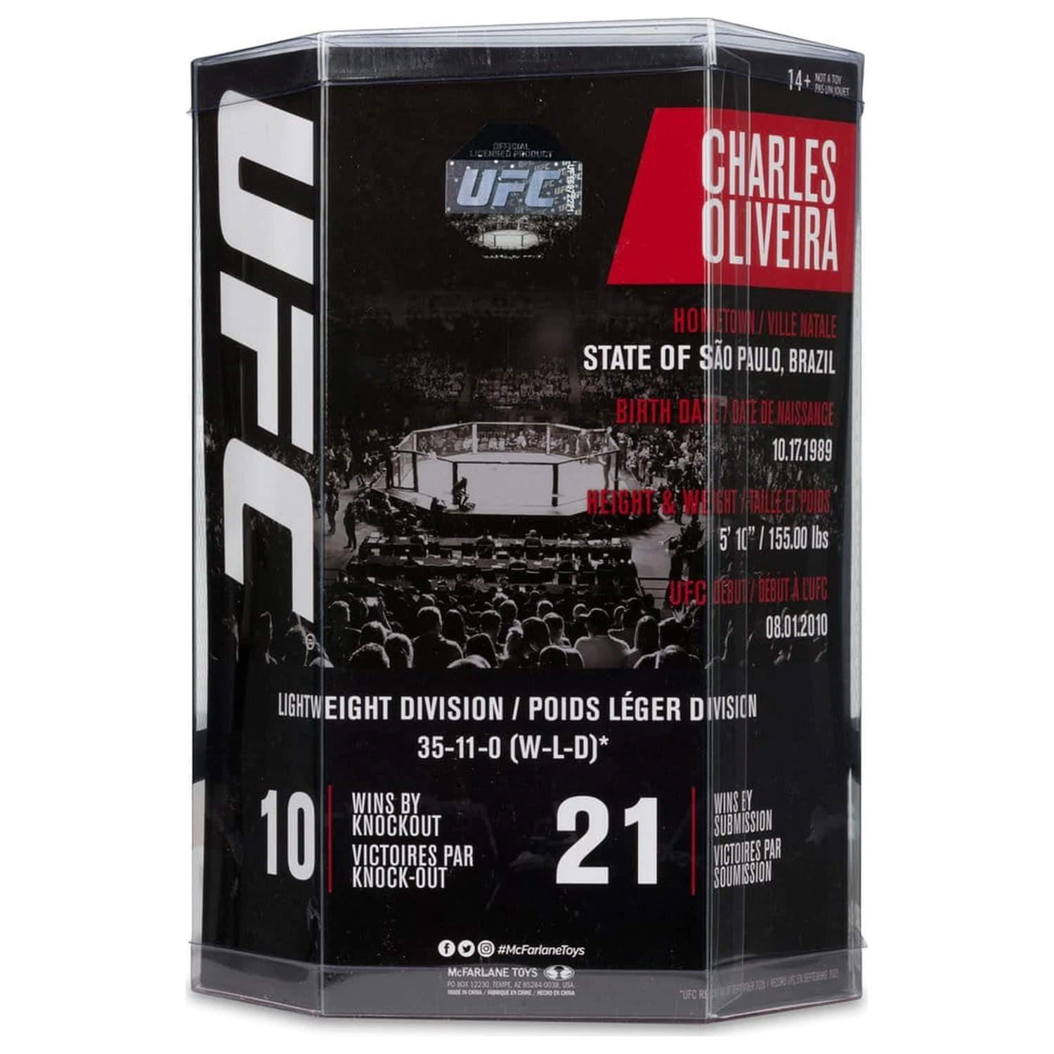 UFC Posed PVC-Statue Charles Oliveira 17 cm Produktfoto