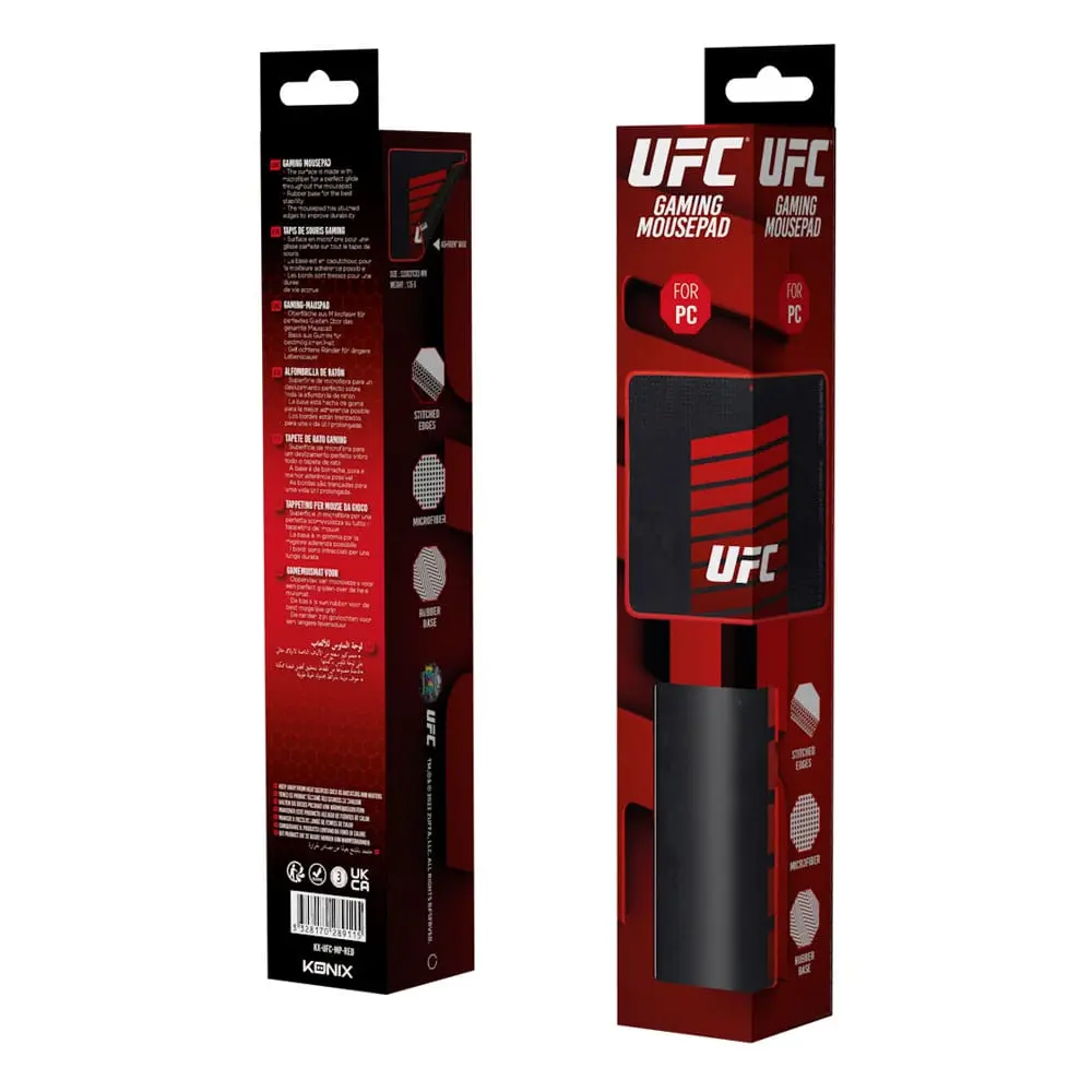 UFC Mousepad Red termékfotó