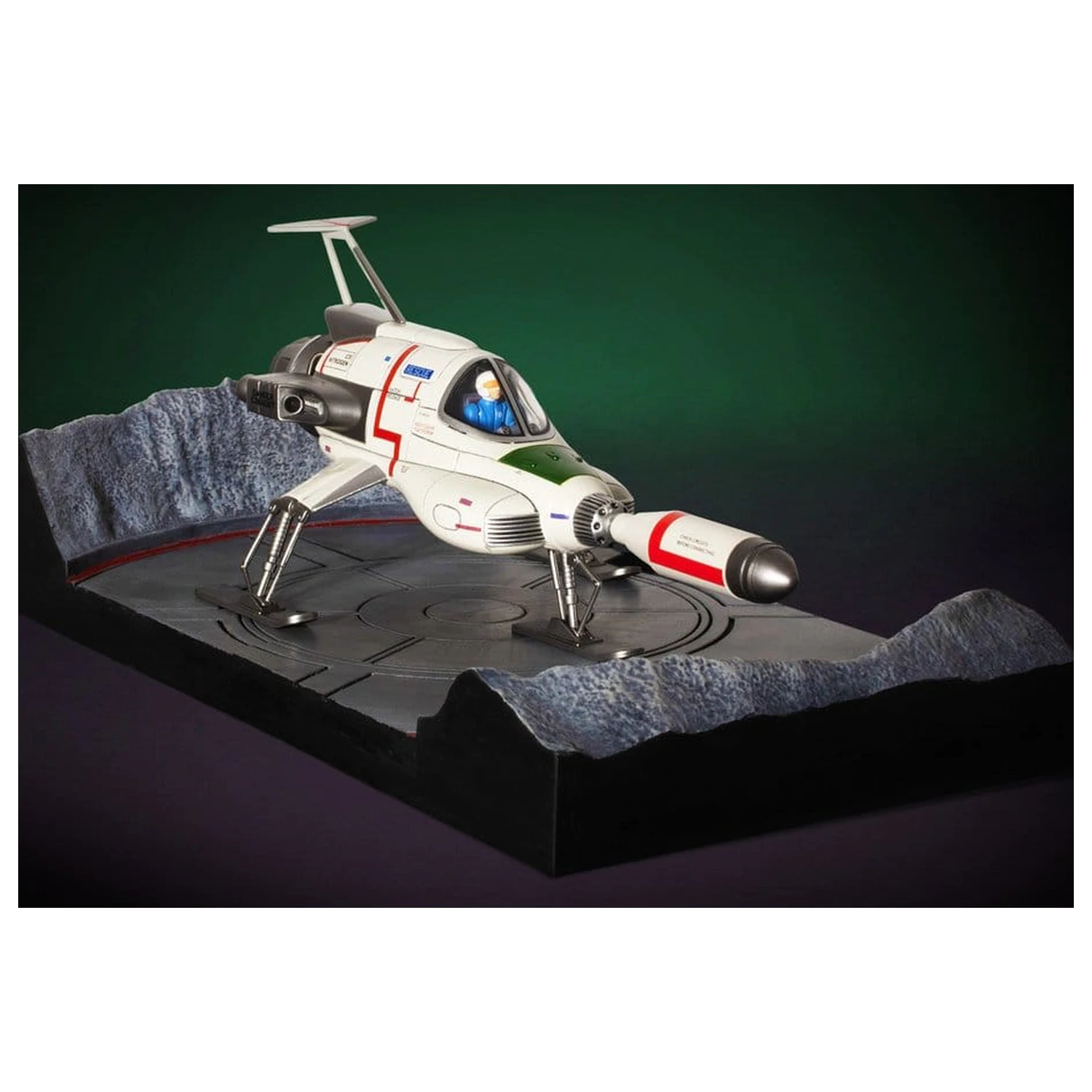 UFO Deluxe Die-Cast Nachbildung Interceptor 18 cm Produktfoto