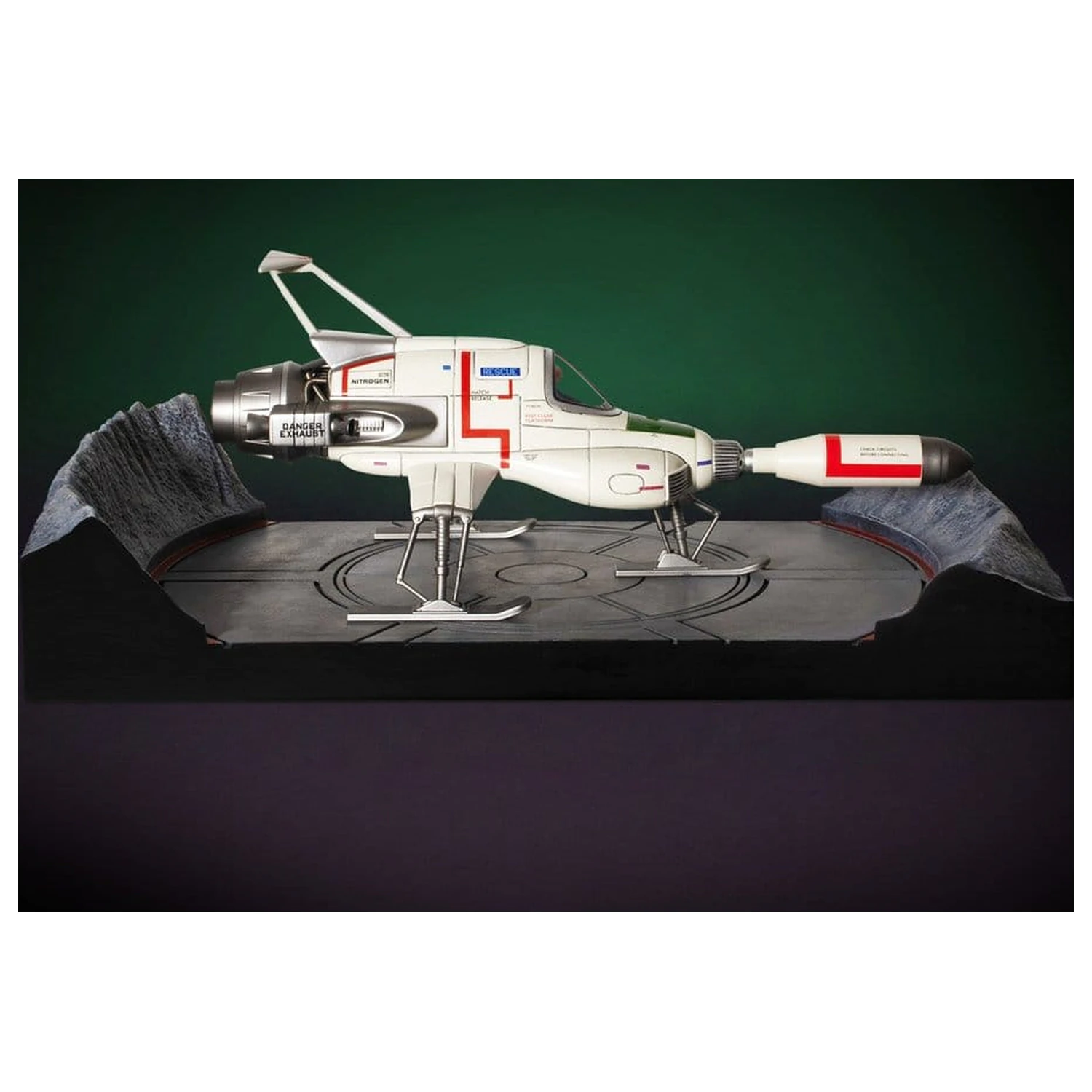 UFO Deluxe Die-Cast Nachbildung Interceptor 18 cm Produktfoto