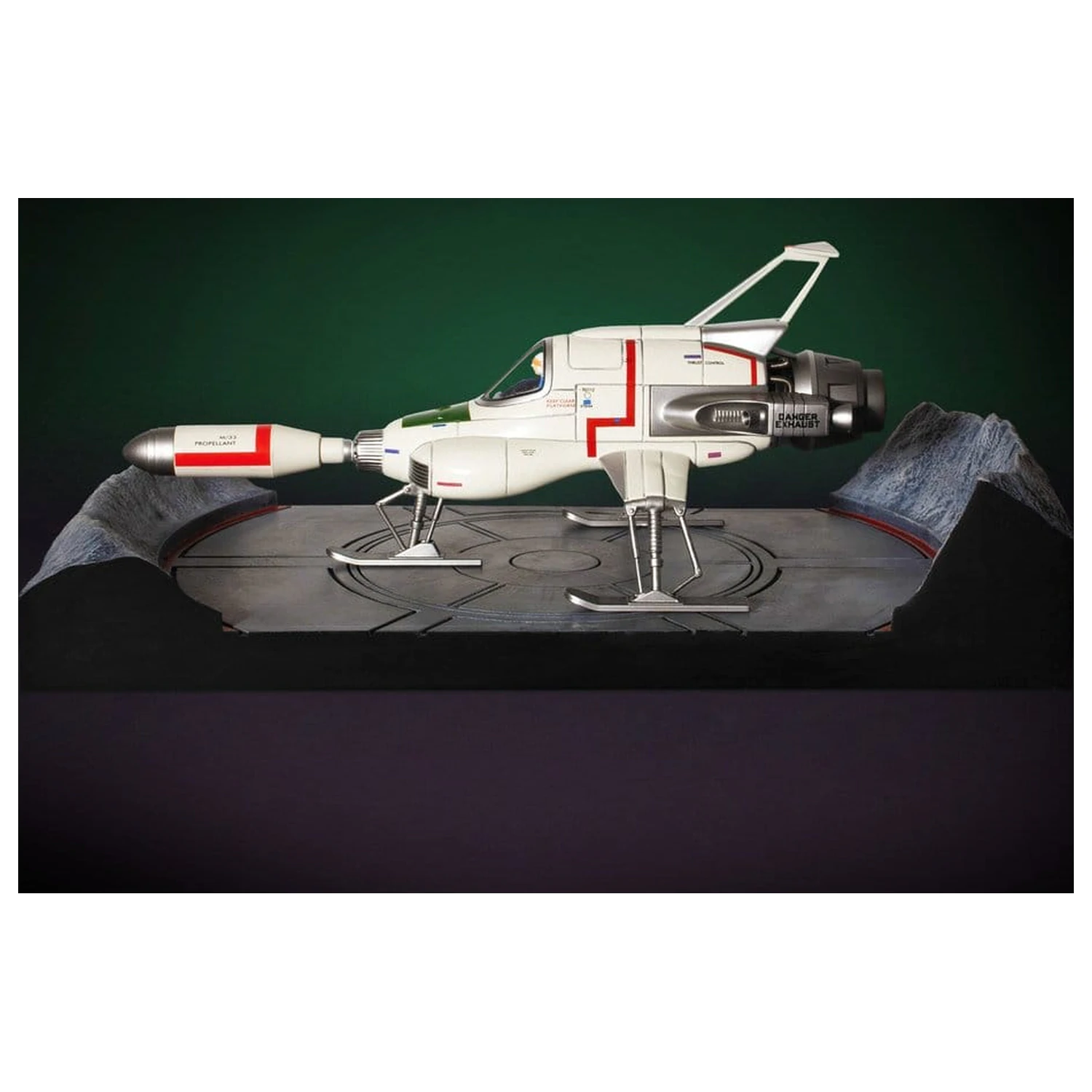 UFO Deluxe Die-Cast Nachbildung Interceptor 18 cm Produktfoto
