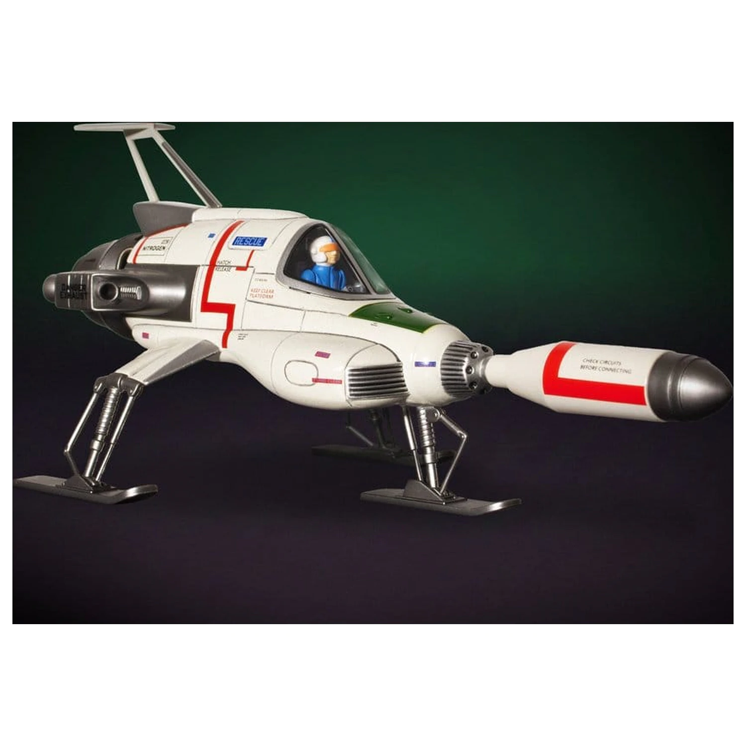 UFO Deluxe Die-Cast Nachbildung Interceptor 18 cm Produktfoto