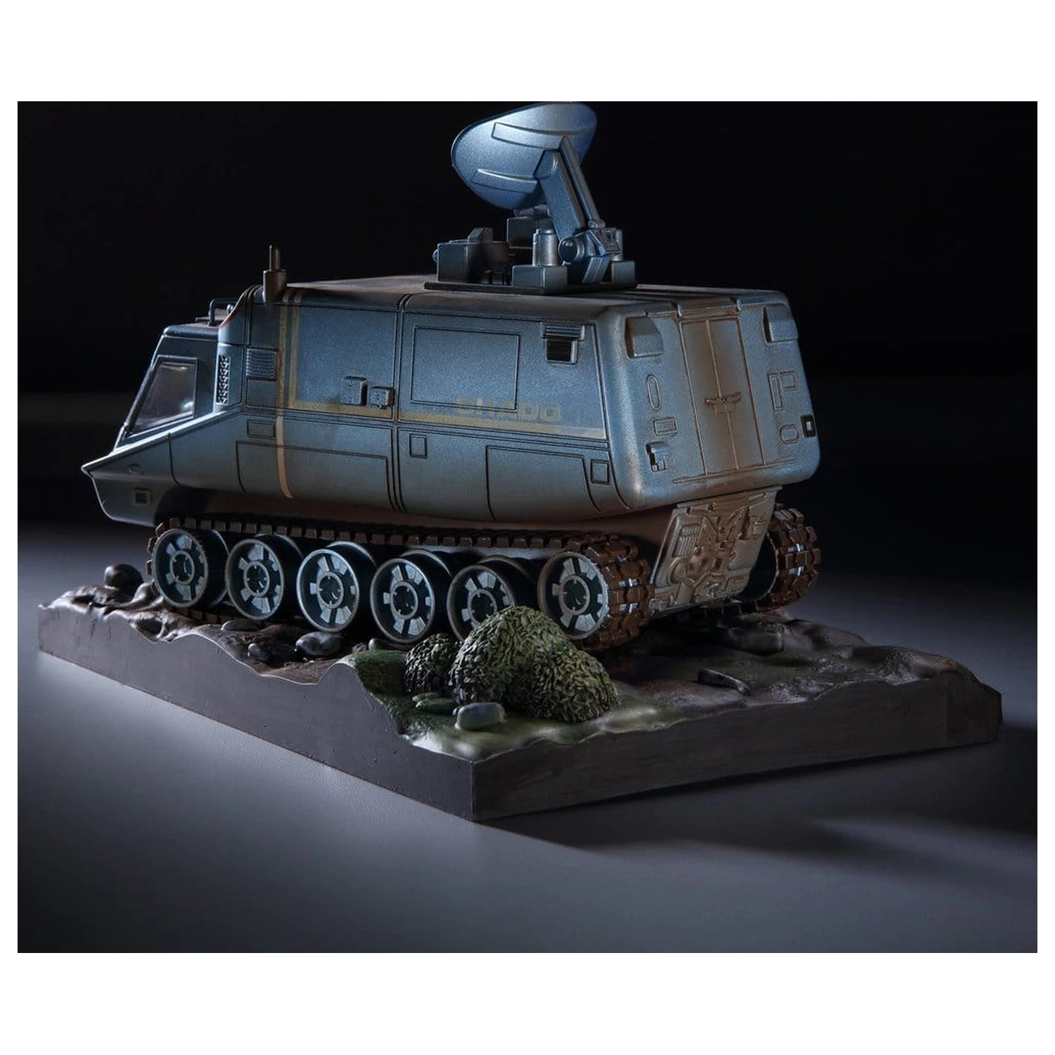 UFO Druckguss Modell S.H.A.D.O. Mobil (mit Radar) 17 cm Produktfoto