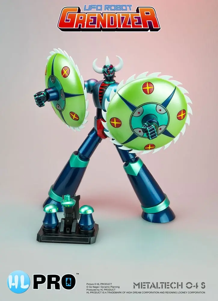 UFO Robot Grendizer Diecast Actionfigur Metaltech 04 Super (Metallic Application) 17 cm Produktfoto