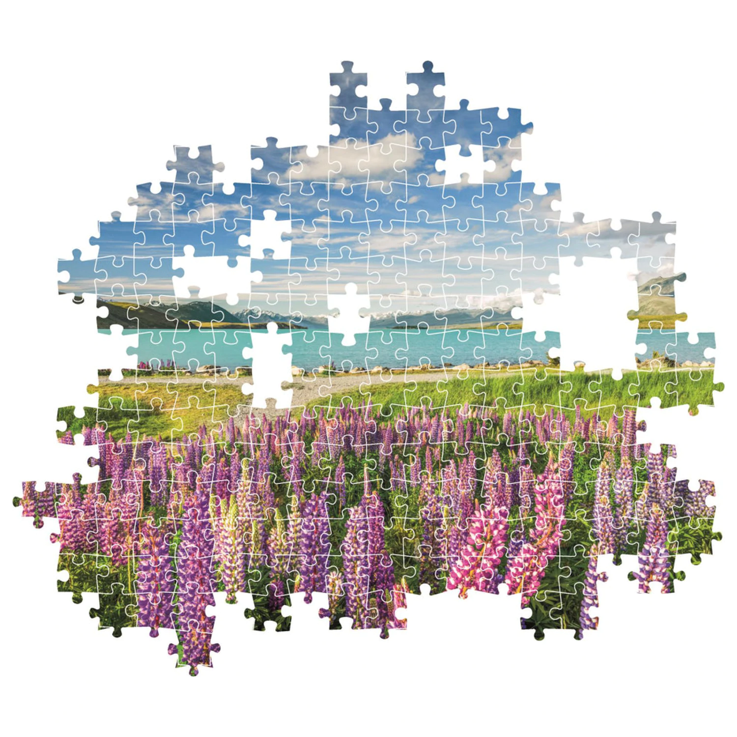 New Zealand Lake Tekapo 1500 Teile Puzzle Produktfoto