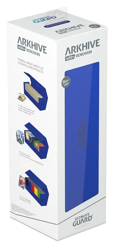 Ultimate Guard Arkhive 400+ XenoSkin Monocolor Blau termékfotó