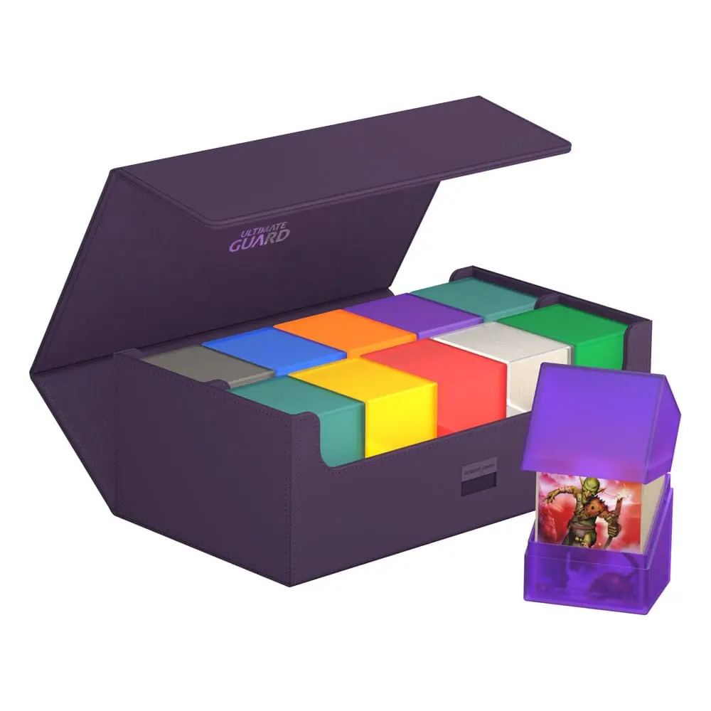 Ultimate Guard Arkhive 800+ XenoSkin Monocolor Violett Produktfoto