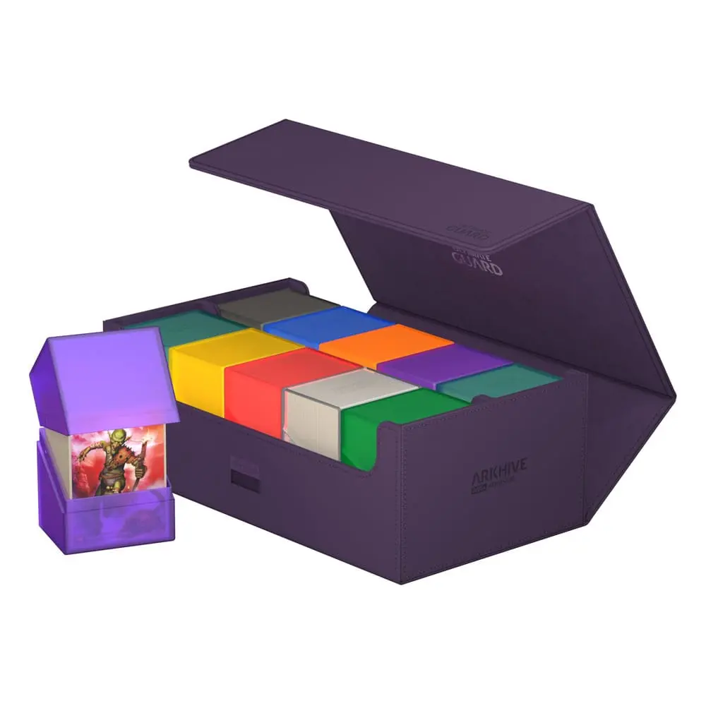 Ultimate Guard Arkhive 800+ XenoSkin Monocolor Violett Produktfoto