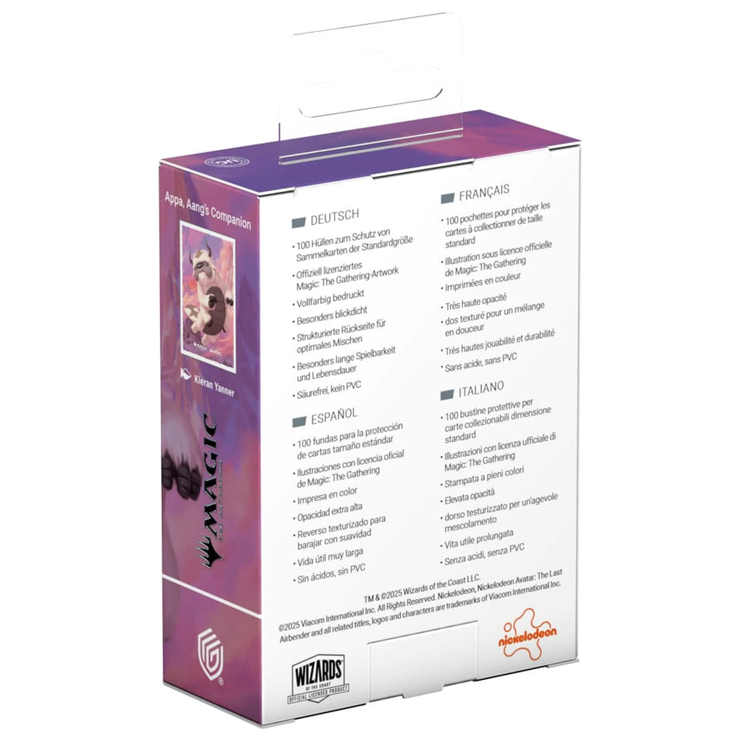 Ultimate Guard Art Sleeves Magic: The Gathering | Avatar: The Last Airbender - Appa, Aangs Begleiter Kartenhüllen Produktfoto