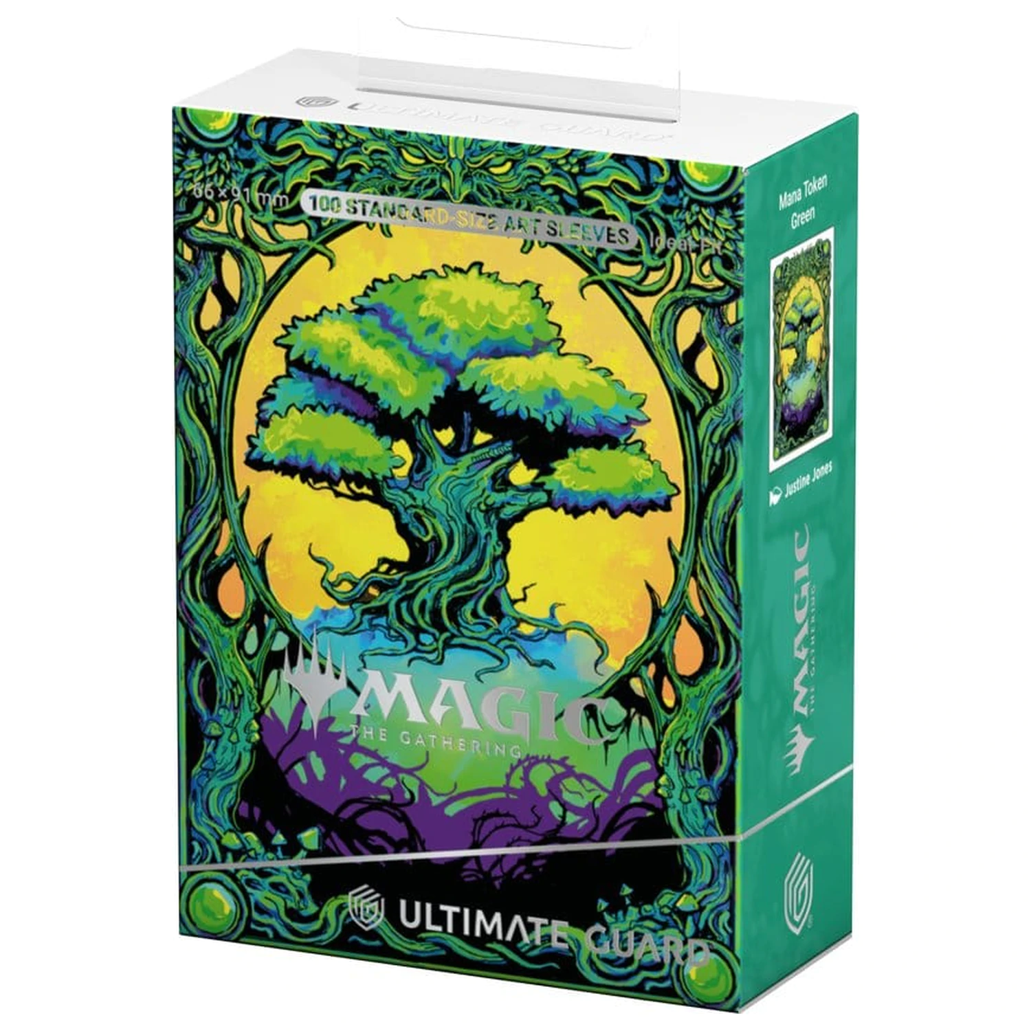 Ultimate Guard Art Hüllen Magic: The Gathering "Mana Token" - Wald Produktfoto