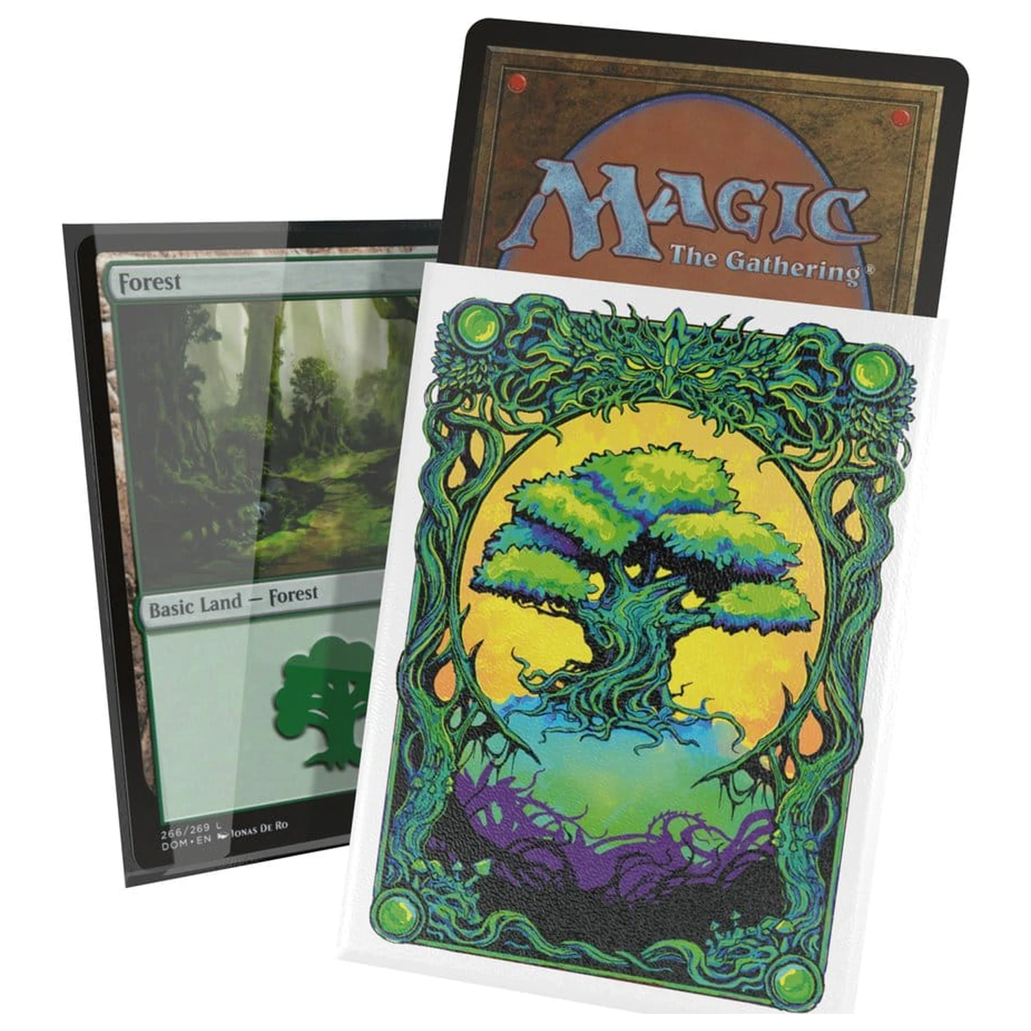 Ultimate Guard Art Hüllen Magic: The Gathering "Mana Token" - Wald Produktfoto