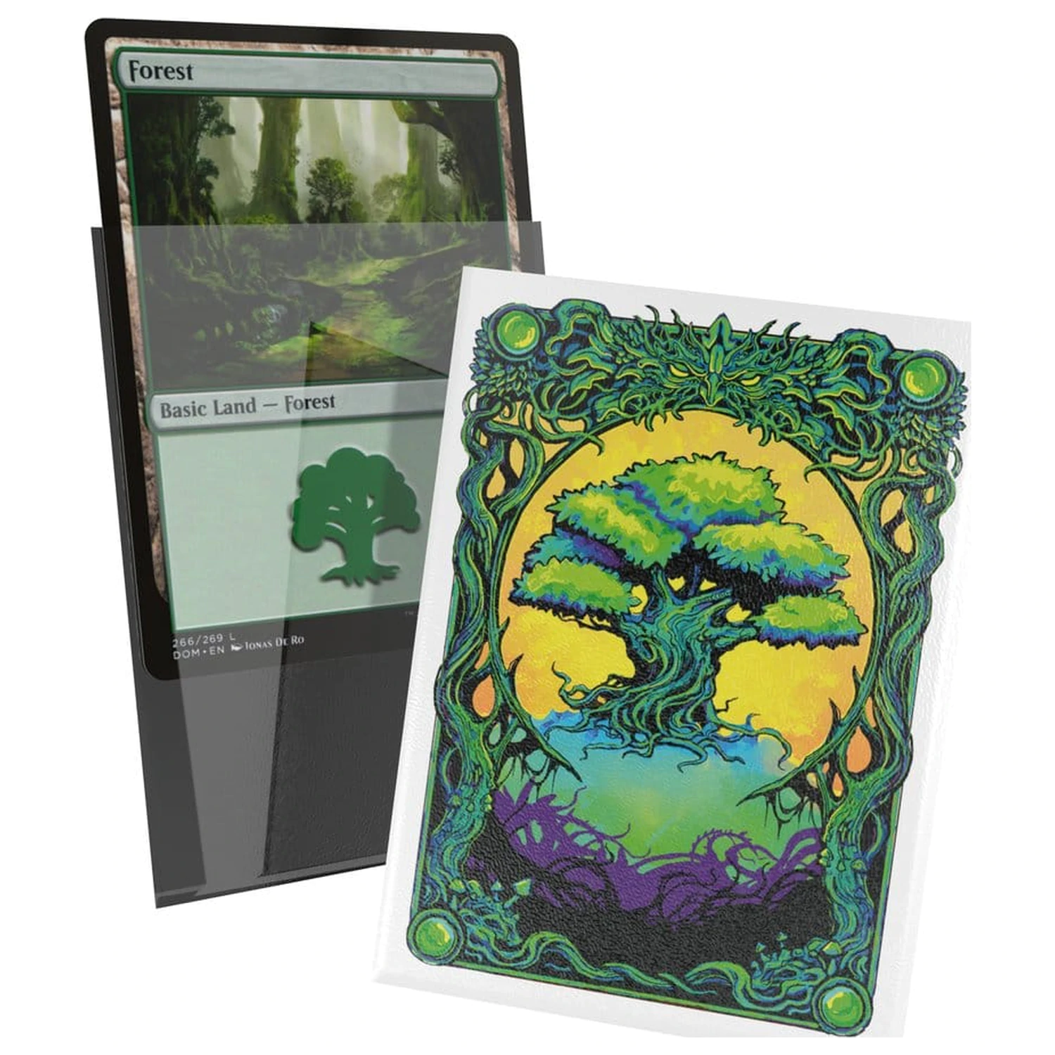 Ultimate Guard Art Hüllen Magic: The Gathering "Mana Token" - Wald Produktfoto