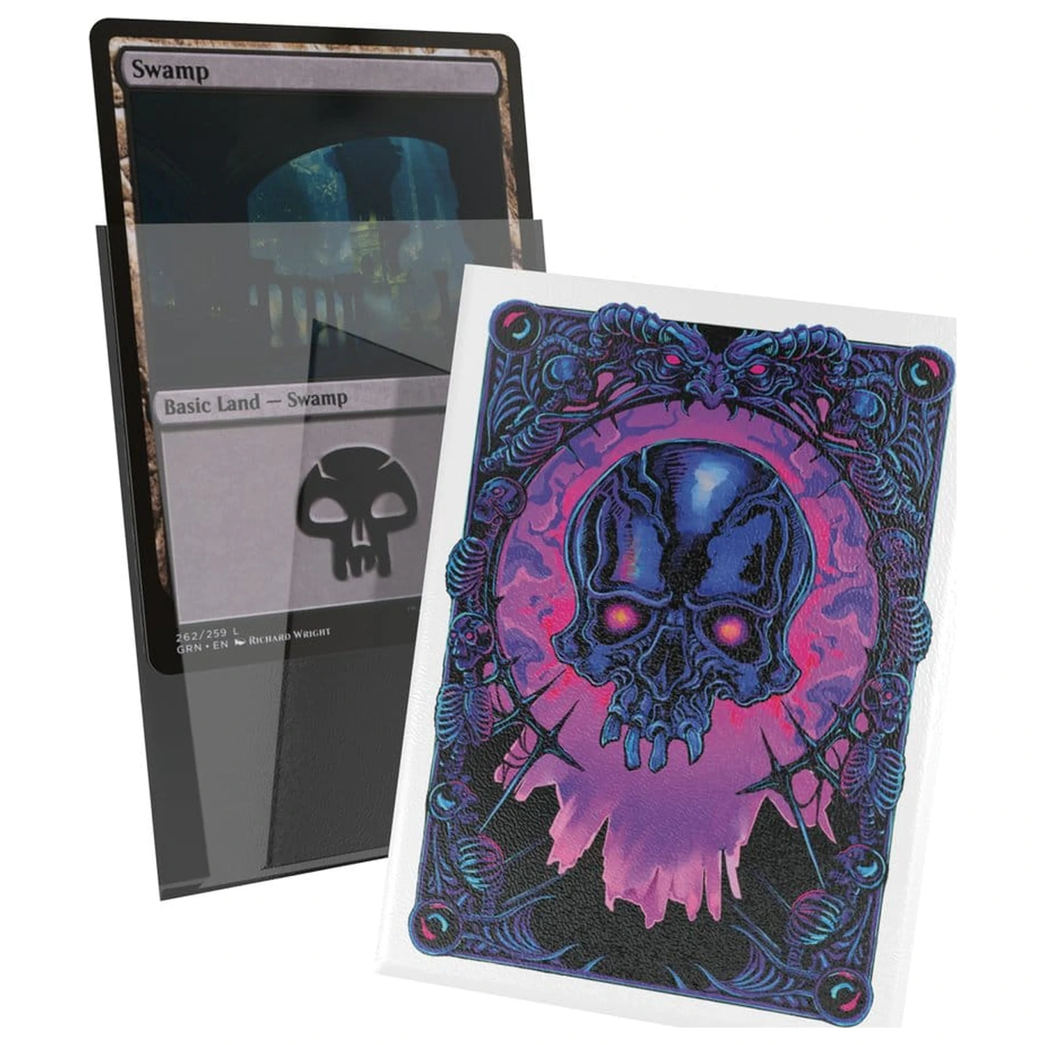 Ultimate Guard Art Sleeves Magic: The Gathering "Mana Token" - Sumpf Produktfoto