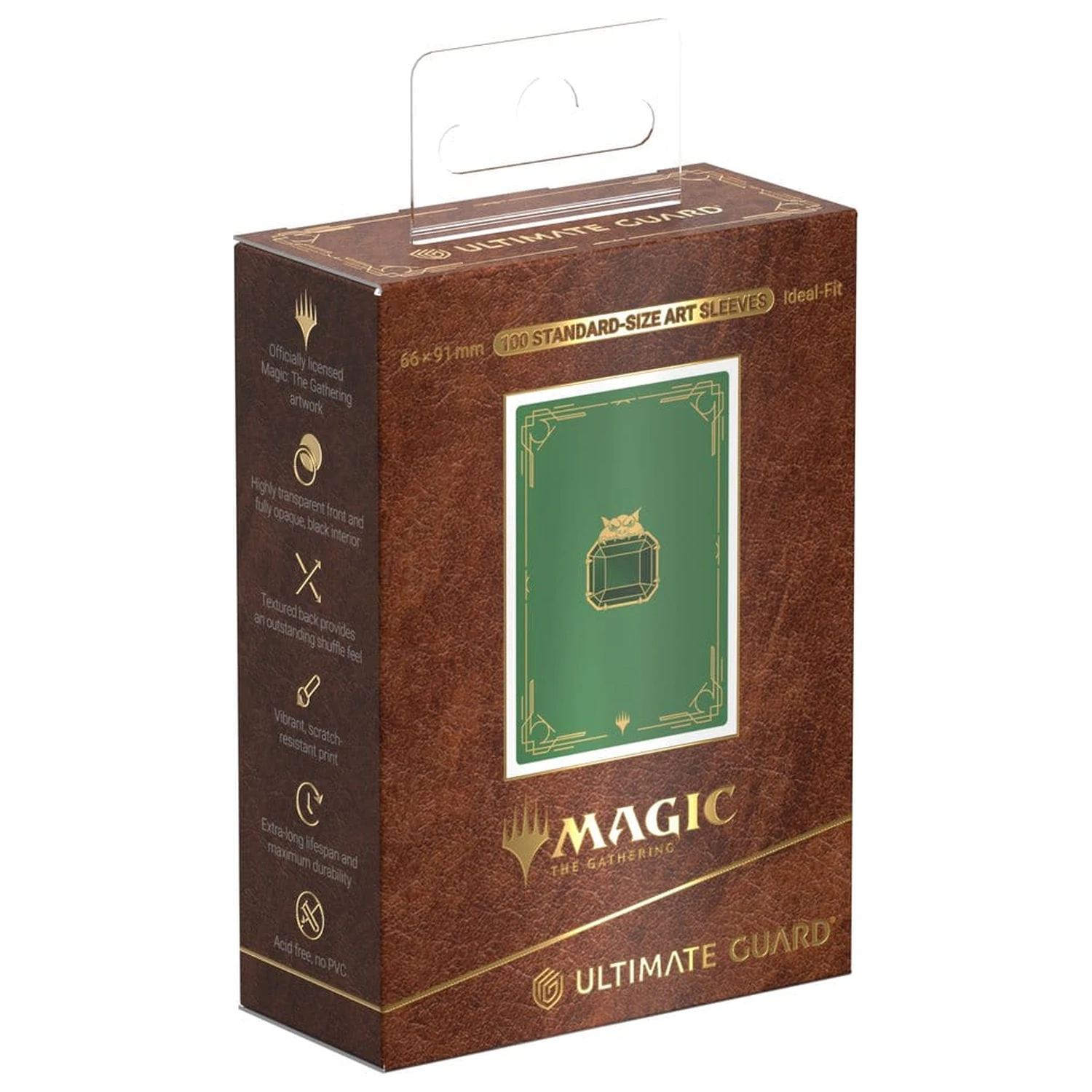 Ultimate Guard Art Sleeves Magic: The Gathering "Mox Collection" - Smaragd Produktfoto