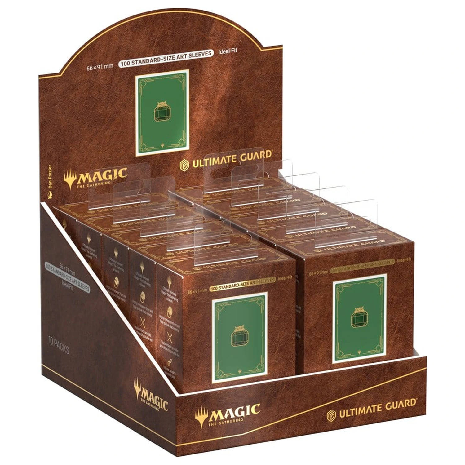 Ultimate Guard Art Sleeves Magic: The Gathering "Mox Collection" - Smaragd Produktfoto