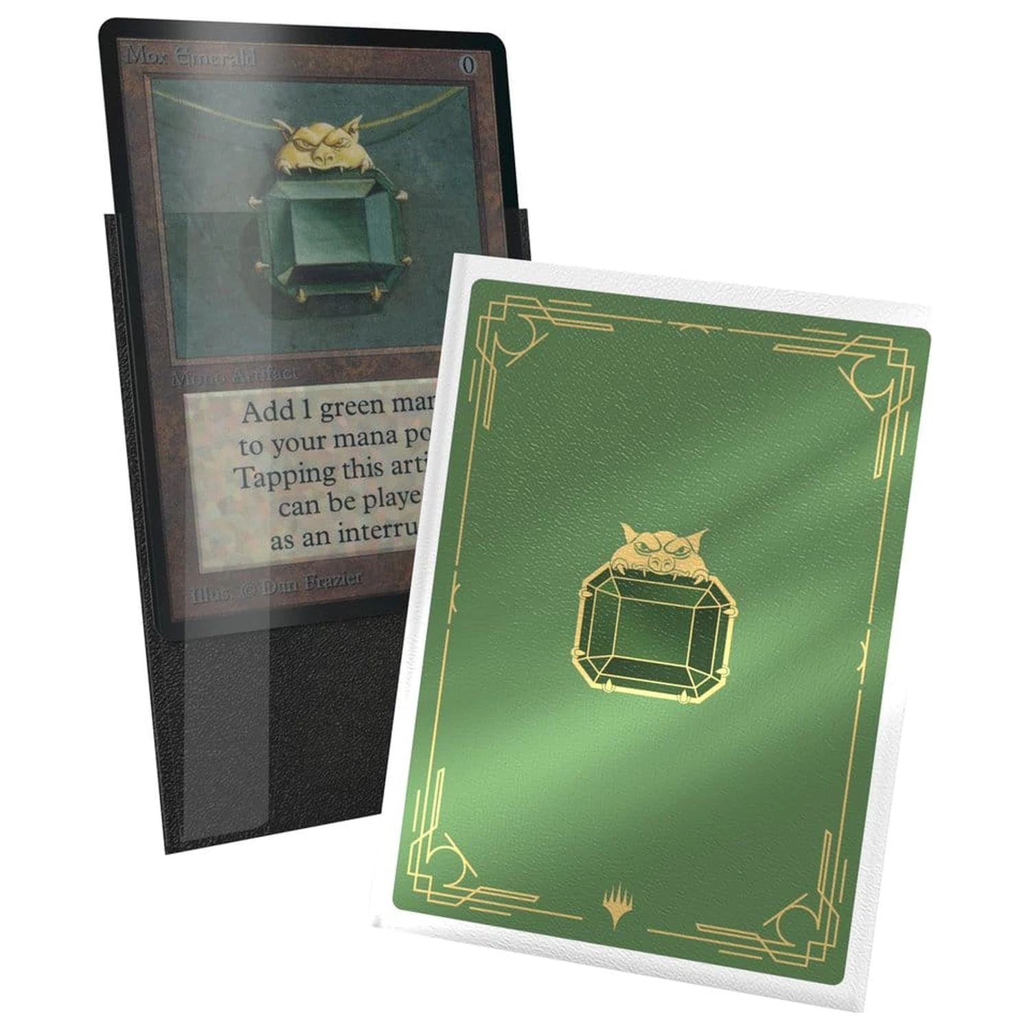Ultimate Guard Art Sleeves Magic: The Gathering "Mox Collection" - Smaragd Produktfoto