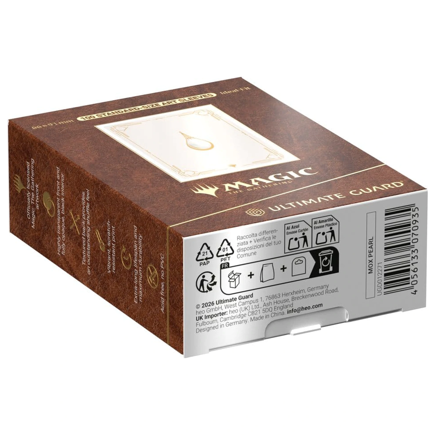 Ultimate Guard Art Sleeves Magic: The Gathering "Mox Collection" - Pearl Produktfoto