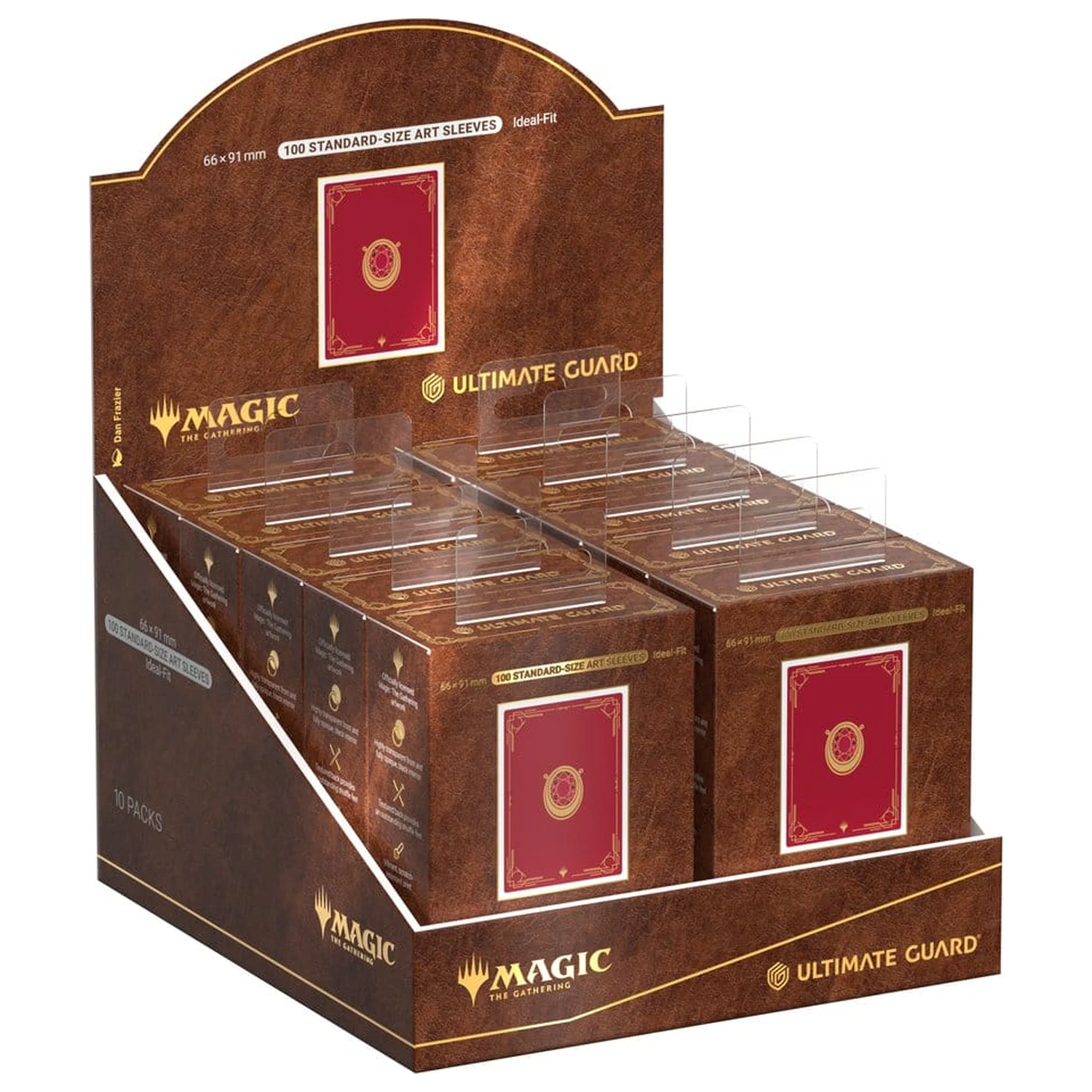 Ultimate Guard Art Hüllen Magic: The Gathering "Mox Collection" - Ruby Produktfoto