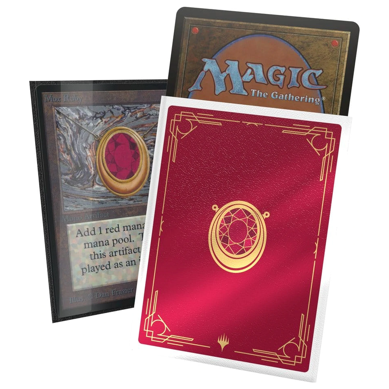 Ultimate Guard Art Hüllen Magic: The Gathering "Mox Collection" - Ruby Produktfoto