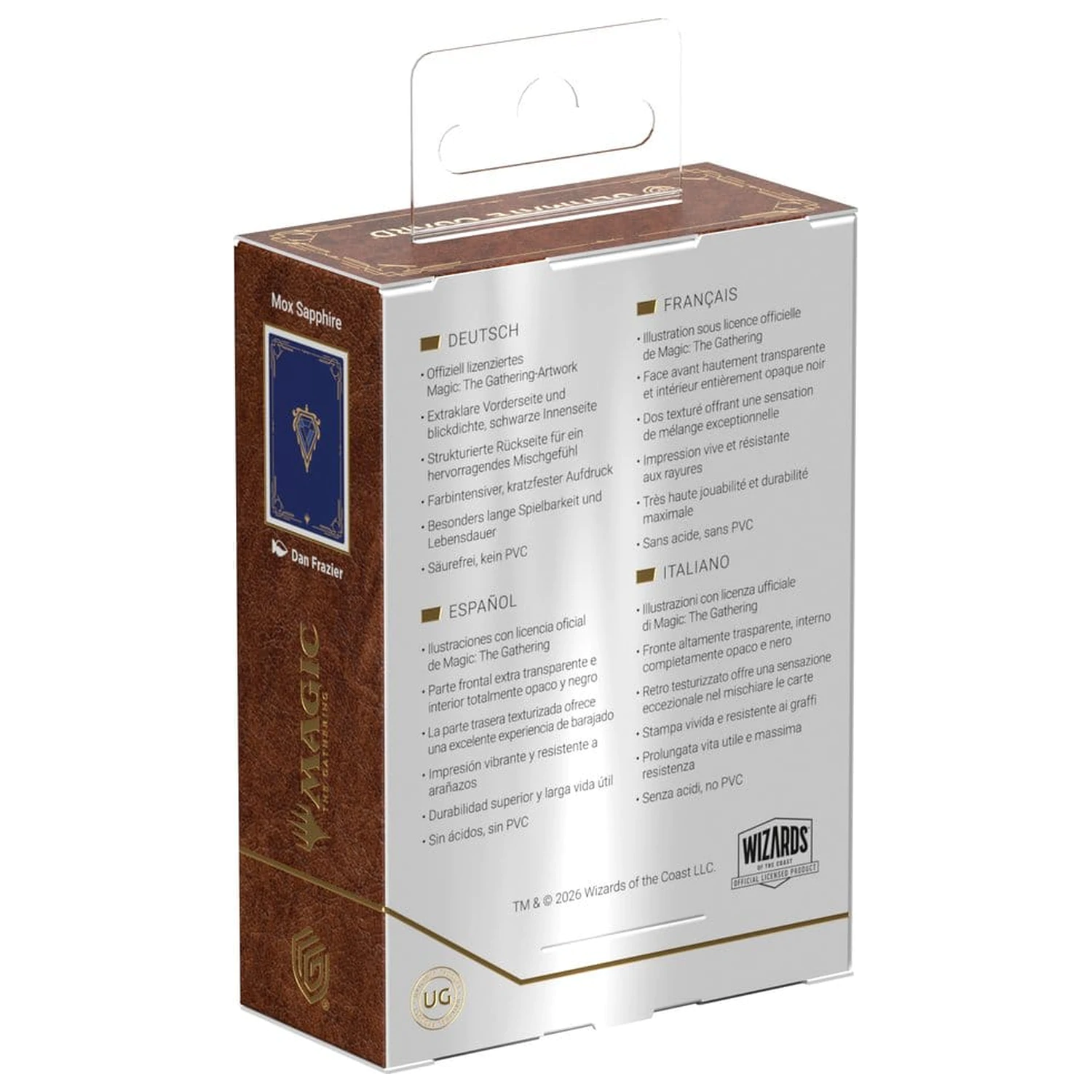 Ultimate Guard Art Sleeves Magic: The Gathering "Mox Collection" - Sapphire Produktfoto