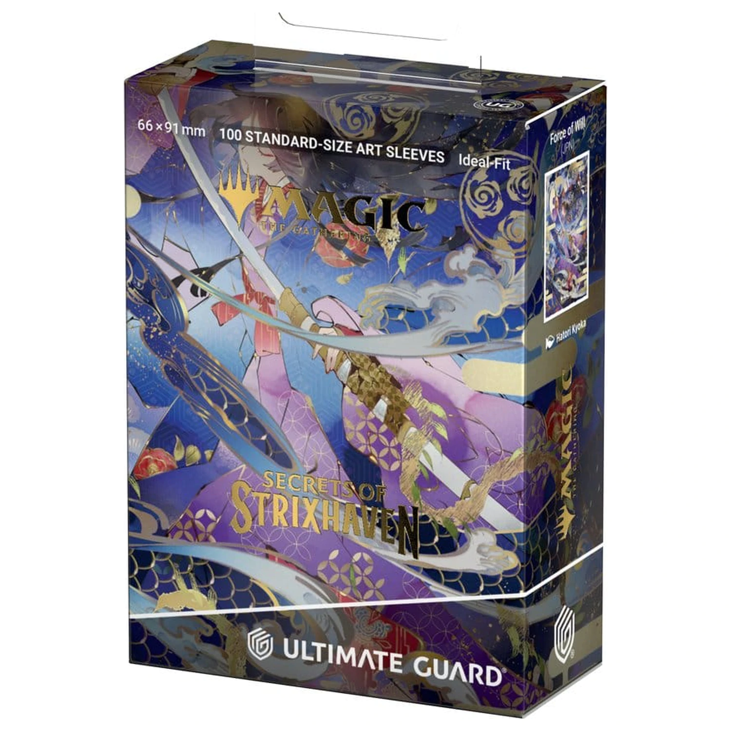 Ultimate Guard Art Sleeves Magic: The Gathering "Secrets of Strixhaven" - Blue Mythic 1 (Alternate Art) Produktfoto
